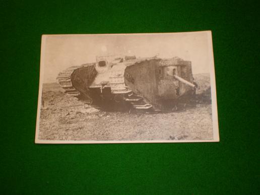 WW1 Tank photo.