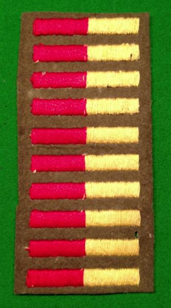 WW2 British Armoured  Arm of Service Strips.