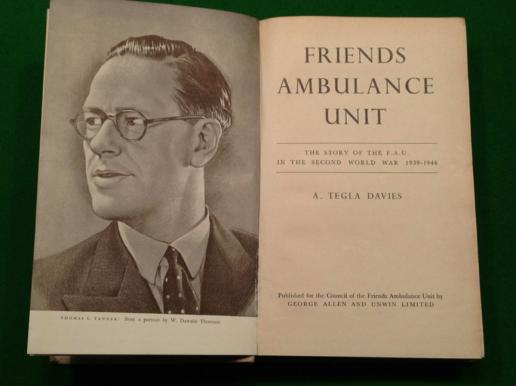 Friends Ambulance Unit History.