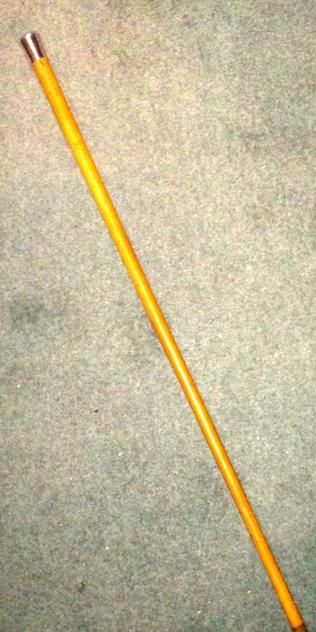 1916 silver topped Coldstream Guards Cane.