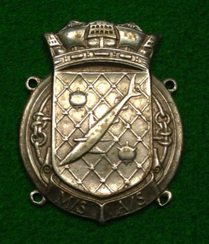 Royal Naval Patrol Service Silver Badge.