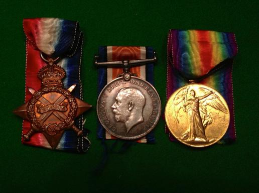 Royal Scots Fusiliers Casualty Trio.