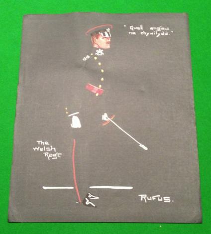 The Welsh Regt Caricature.