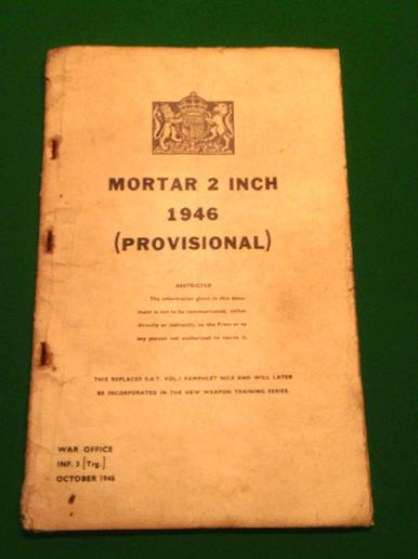 Manual - ' Mortar 2 Inch 1946 '.