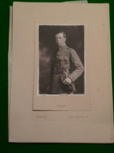 WW1 Photographic Portrait Welch Regt.