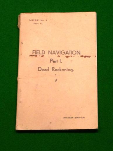 1942 Middle East Navigation Manual - LRDG & SAS