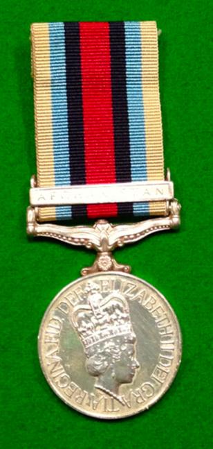 Operational Service Medal 2000 ,Bar Afghanistan.