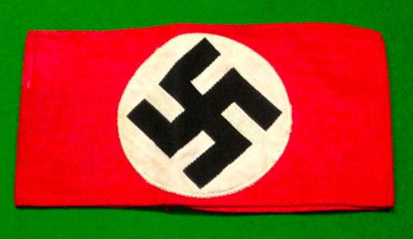 NSDAP/SA Armband with  RZM Label.