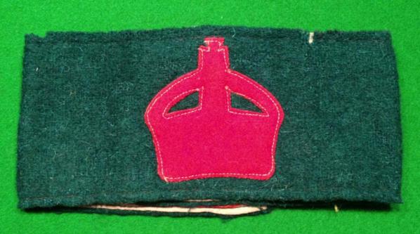 WW1 Women's Land Army Armband.