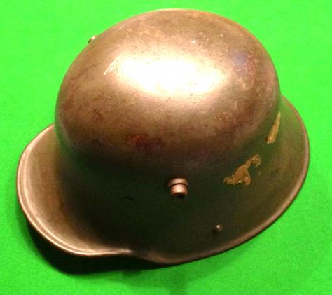 WW1 Mail Home Imperial M16 Helmet.