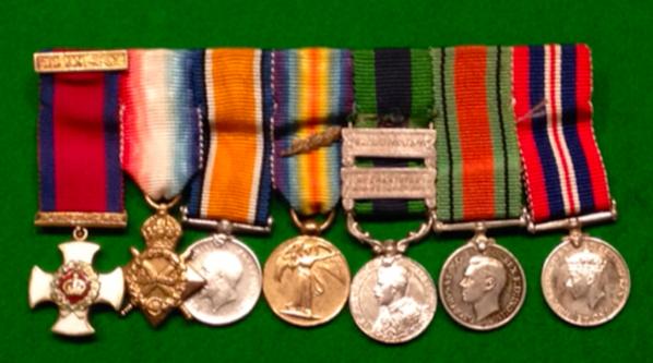 D.S.O. Miniature Medal grouping.