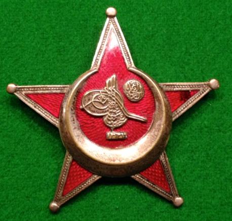 WW1 Turkish War Medal 1915 - 18' Gallipoli Star '.