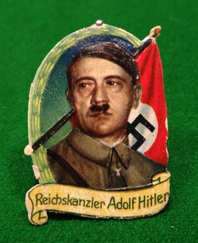 Hitler Card stickpin. 