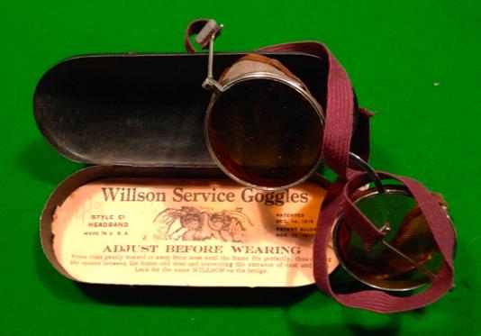 WW1 Willson Service Goggles