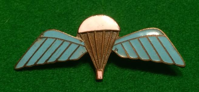 Parachute sweetheart badge.