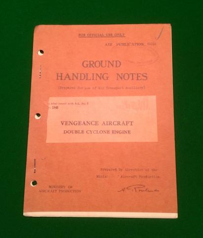 ATA Ground Handling Notes - Vengeance Aircraft.