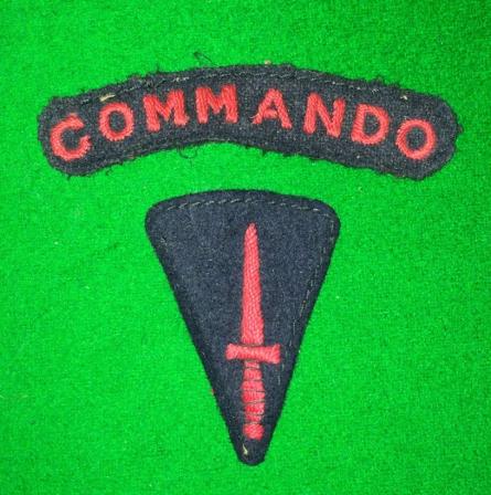 Late War Commando Insignia.