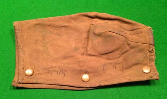 WW1 British Rifle Breech Cover.