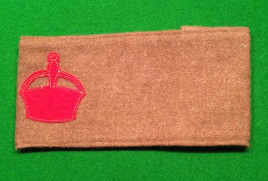 Derby Scheme WWI khaki armband.