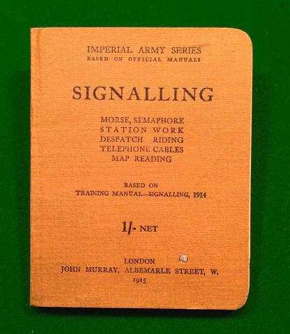 1915 Manual - Signalling.