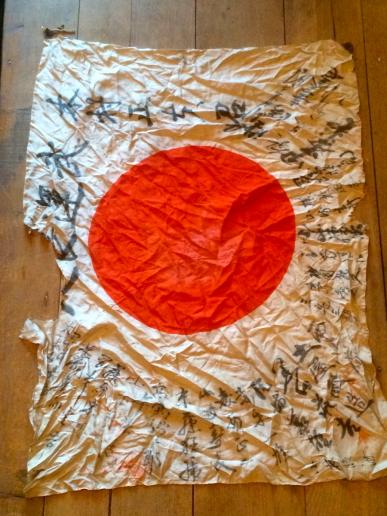 Japanese Good Luck Flag - Veteran bring back.