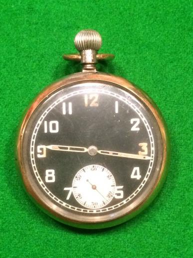 WW2 British G.S.T.P. Pocket Watch.