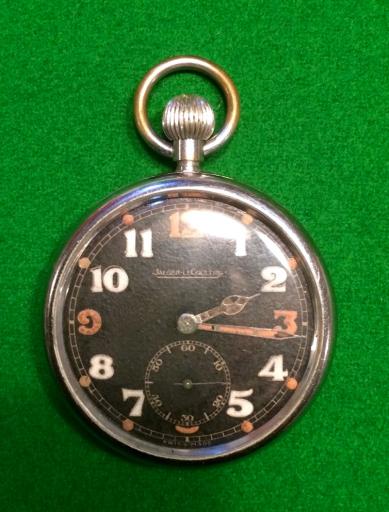 WW2 British G.S.T.P. Pocket Watch - Jager le Coultre