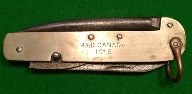 WW1 Canadian Clasp Knife.