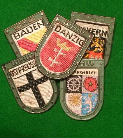 WW2 German Winterhilfswerk Badges.