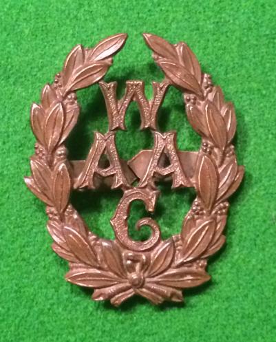 Women's Army Auxiliary Corps WW1 Officer's S.D.cap badge. 