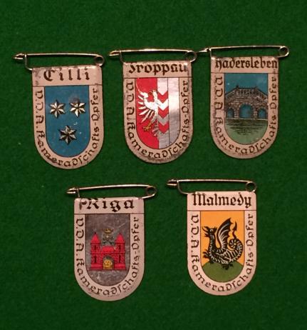 German VDA Donation badges.