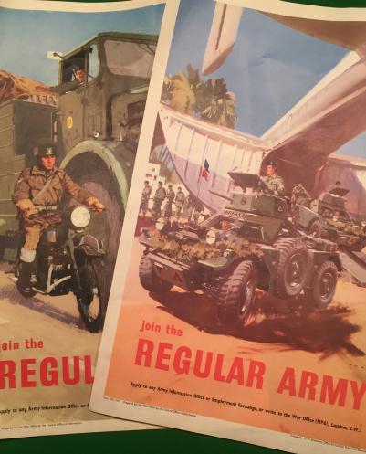 1950's/1960's Recruiting Posters.