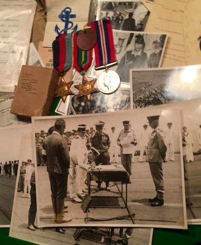 HMS Glory - Aircraft Carrier/Japanese Surrender Grouping.