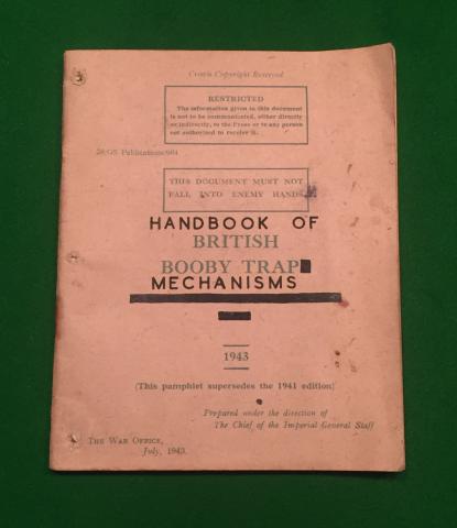 1943 British Booby Trap Manual.