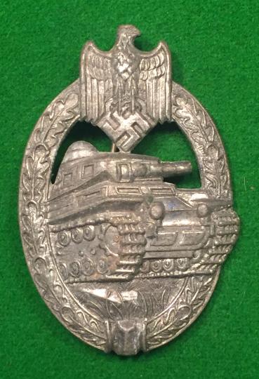 WW2 Panzer Assault Badge.