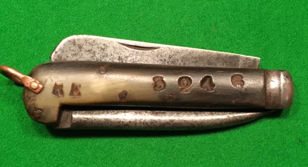 Boer War Period Folding Knife.