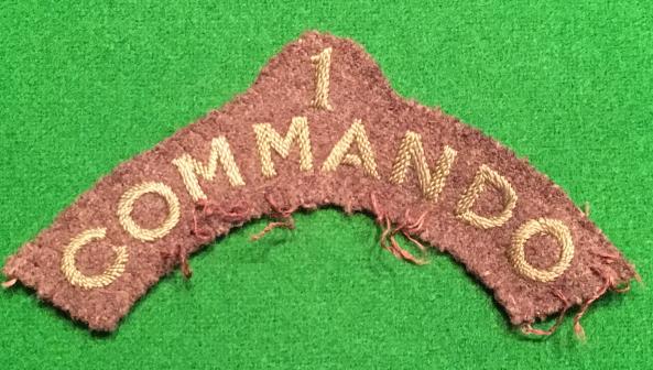 No.1 Commando Shoulder title.