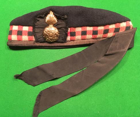 WW2 Period Officer's Royal Scots Fusiliers Glengarry.