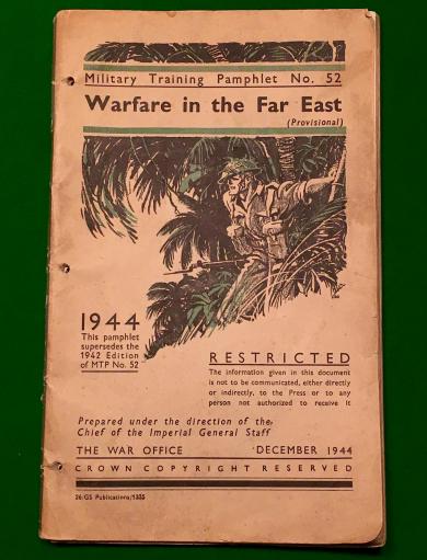 1944 Manual Warfare in the Far East.