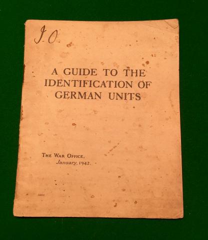 1942 Guide to Identification of German Units.