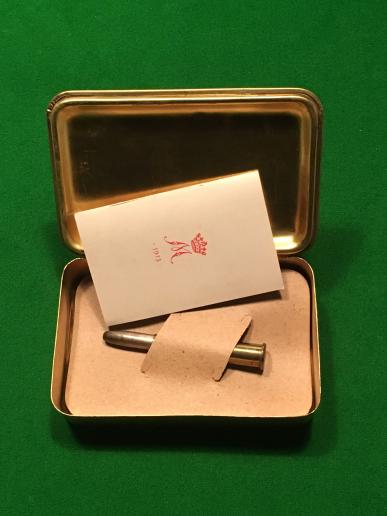 Princess Mary Gift Tin - bullet pencil.