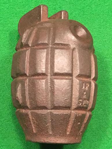 No.36M Mk I Hand Grenade unfinished casting.