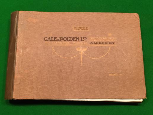 1913/14 Gale & Polden Christmas Card Sample and Order Book.