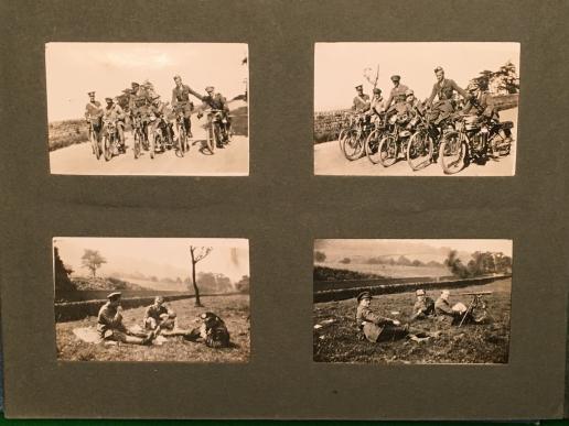 WW1 Photo album - K.O.S.B. Territorial Battalion.