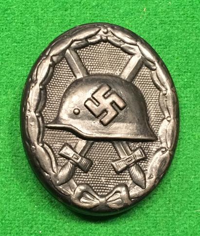 Maker Marked German Black Wound Badge.