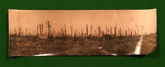 WW1 British Trench photograph - Trones Wood.