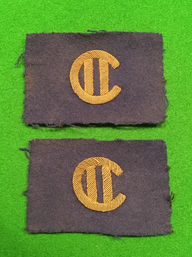 WW2 Canadian 2nd Infantry Division Officer's Divisional Signs.