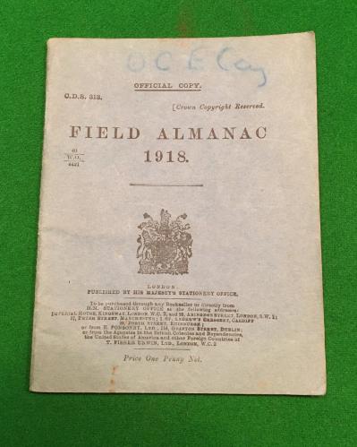 Field Almanac 1918.