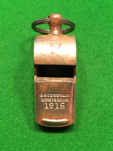 WW1 Dated Snail Whistle