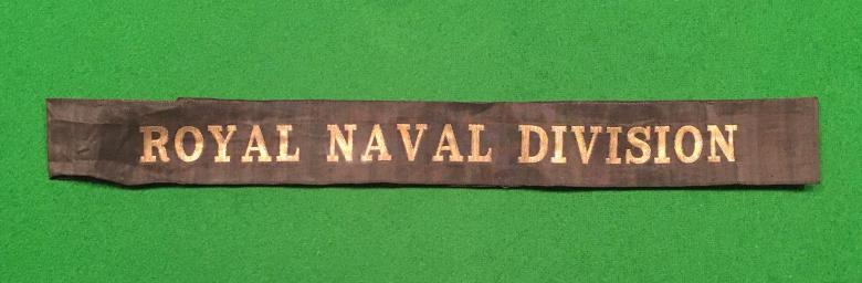 Royal Naval Division Tally.